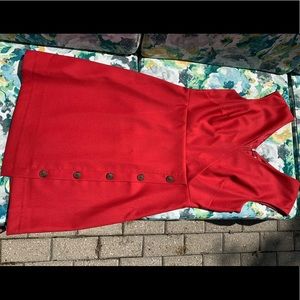 Loft dress - red size 4